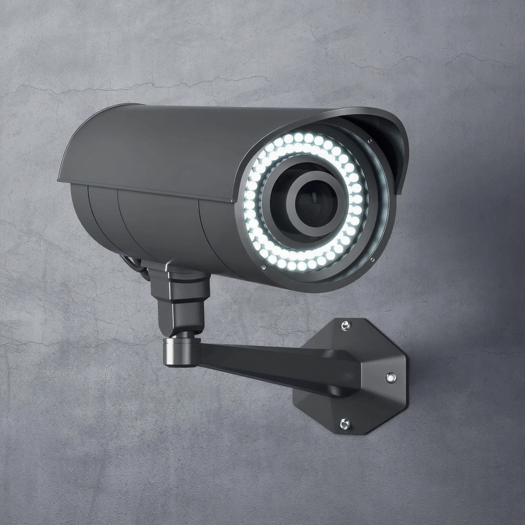 Hardwired surveillance systems